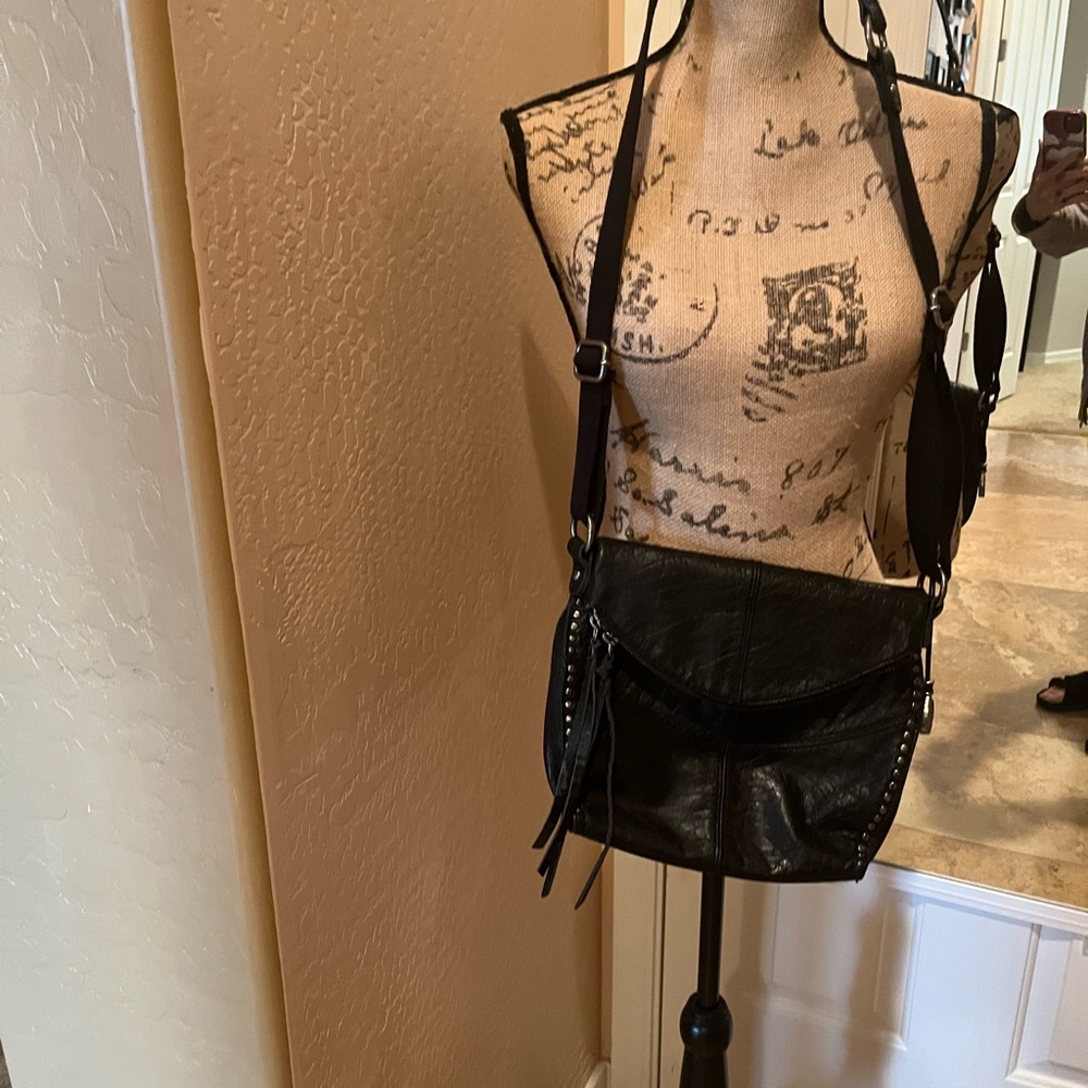 The sack black purse